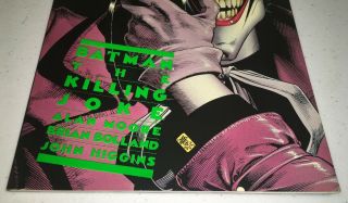 Batman: The Killing Joke 1st Print 1988 DC comics Joker Alan Moore 2