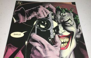 Batman: The Killing Joke 1st Print 1988 DC comics Joker Alan Moore 3