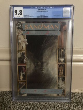 Sandman 1 Cgc 9.  8 Neil Gaiman Sam Kieth 1st Morpheus Netflix 1 1989 White Pages