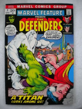 Marvel Feature 3 Vf,  Defenders
