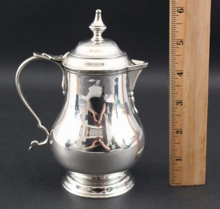 Antique Stieff Sterling Silver Colonial Williamsburg Syrup Creamer Pitcher