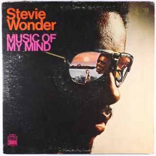 Stevie Wonder - Music Of My Mind Lp - Tamla Vg,