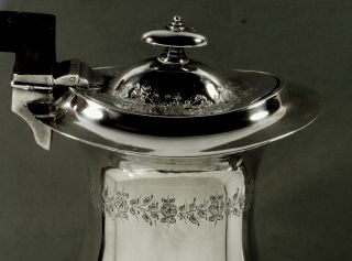 English Sterling Silver Coffee Pot 1894 Joseph Rodgers 4