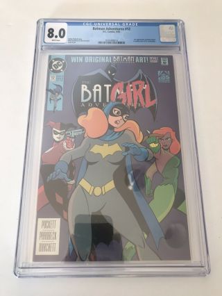 Batman Adventures 12 Cgc 8.  0 Harley Quinn 1st Appearance 1993 White Pages Vf