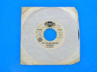Kenny Esquire & The Starlites They Call Me A Dreamer Pretty Brown Eyes 7 " Rare