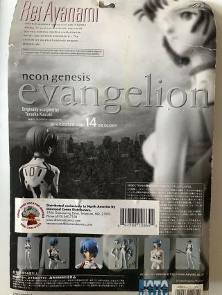 Purple Neon Genesis Evangelion Rei Ayanami Figure doll Xebec Kaiyodo Anime A44 3