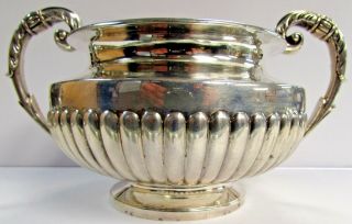 Antique British Sterling Silver Handled Bowl 1800 