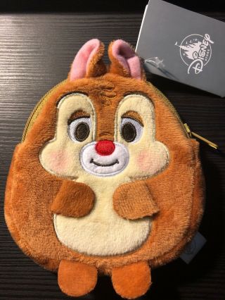 Dale - Chip And Dale Pouch Nwt Card Holder Coin Pouch Cosmetic Bag