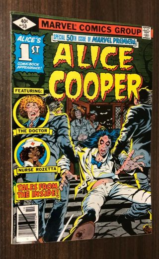 Marvel Premiere 50 - - 1st Appearance Alice Cooper - - F,  Or Better
