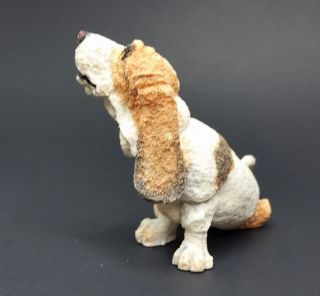 HTF Rare Mini Basset hound dog Figurine CA04336 Country Artists A Breed Apart 3