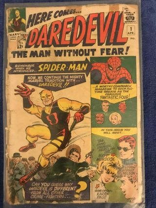 Daredevil 1 (1964) First Appearance And Origin
