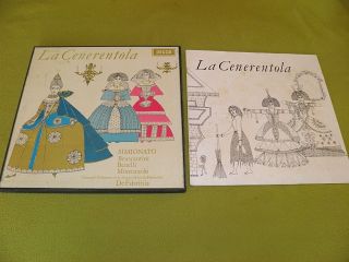 Rossini - La Cenerentola / De Fabritiis / 1964 Ed1 Wbg Decca Set 265 - 7 Stereo