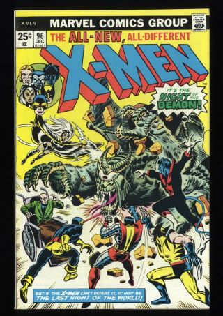 X - Men 96 Vf 8.  0 Marvel Comics 1st Moira Mctaggert