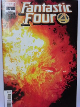 Fantastic Four 9 Bill Sienkiewicz 1:25 Variant Cover - Marvel