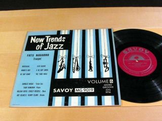10 " Lp Fats Navarro Trends In Jazz Volume 6 Savoy Mg - 9019 Nm/nm -