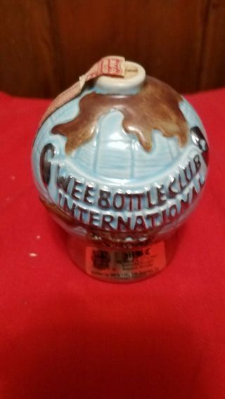 Empty Mini Liquor Bottle Globe