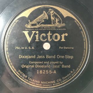 Pre - War Jazz 78 Dixieland Jass Band Victor 18255 Livery Stable V / V,