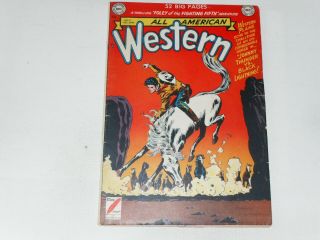 All American Western 117 Dec 1950 / Jan 1951 Dc Comics Julius Schwartz