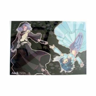 . Hack// Sign Reach Plastic Clear Poster Anime