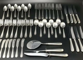 Early 20th Century Gorham Old French Sterling Silver Flatware Set Circa 1910
