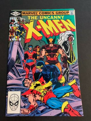 Uncanny X - Men 155 1982 Vf/nm Wolverine Key 1st Appearance Of The Brood