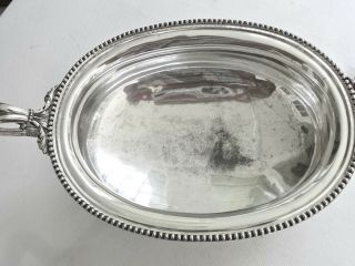 LARGE ANTIQUE JAMES DIXON SHEFFIELD SILVERPLATE FOOTED SOUP TUREEN,  SHAPE 9