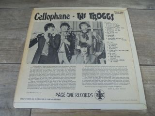 The Troggs - Cellophane 1967 UK LP PAGE ONE MONO 1st MOD/PSYCH 2