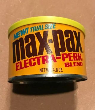 Vintage Max - Pax Coffee Maxwell House Can - 4oz 4 Pot