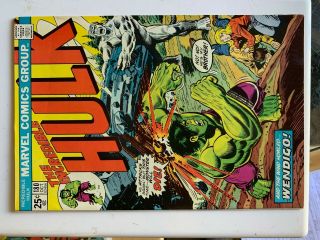 The Incredible Hulk 180 (oct 1974,  Marvel) The Real Issue With The1st Wolverine