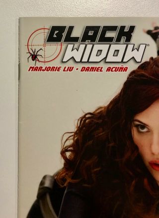Black Widow 1 Movie Photo Scarlet Johansson Variant,  NM,  HTF,  Marvel Comics 2
