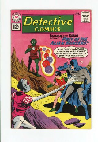 Detective Comics 299 - Batman,  John Jonzz,  Aquaman - 1962 - Fantastic Cover