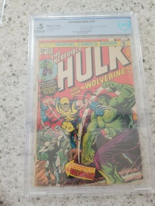 The Incredible Hulk 181 - Cbcs.  5
