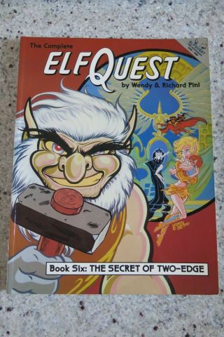 The Complete Elfquest Tpb Book Six 6 The Secret Of Two - Edge 1st Very Rare Oop B