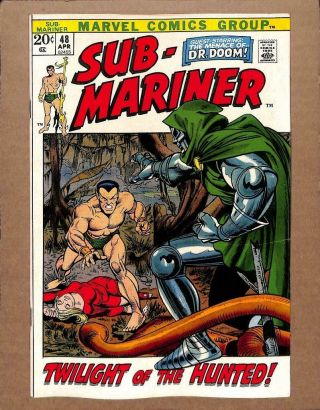 Sub - Mariner 48 - Near 9.  4 Nm - Prince Namor Avengers Marvel
