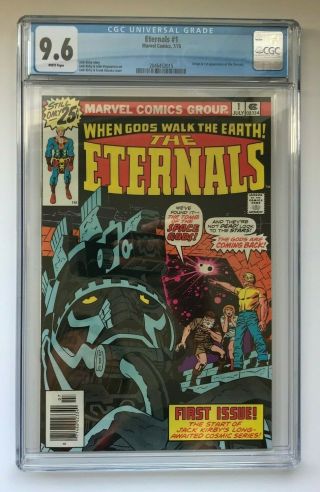 Eternals 1 - Cgc 9.  6 1st Appearance Of The Eternals 1976 Marvel Mcu Movie