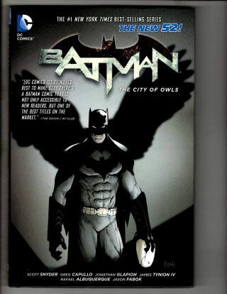 Batman Vol.  2 City Of Owls Dc Comics Hardcover Graphic Novel J300