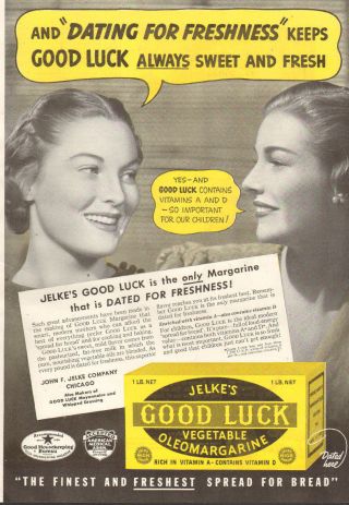 1938 Vintage Ad,  Jelke 