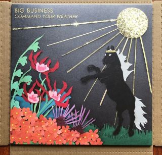 Big Business Command Your Weather Clear Vinyl Lp Record Flower Limited 46/300