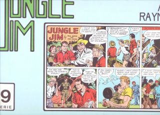 Jungle Jim By Paul Norris Sundays In Sequence 1949 To 1954.
