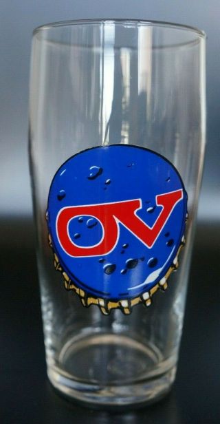 Ov Old Vienna Beer Glass Molson Carling O 