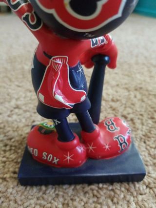 Disney Mickey Mouse All Stars Baseball Figure Figurine Statue Boston Red Sox 6