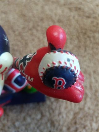 Disney Mickey Mouse All Stars Baseball Figure Figurine Statue Boston Red Sox 7