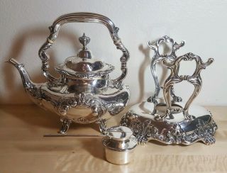 Sterling Silver Teapot Tea Kettle Reed & Barton 10
