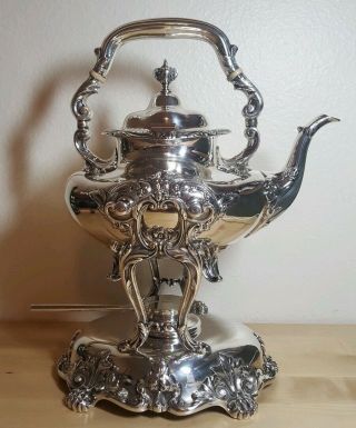 Sterling Silver Teapot Tea Kettle Reed & Barton 4
