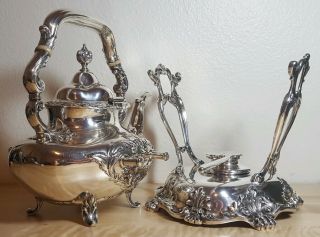 Sterling Silver Teapot Tea Kettle Reed & Barton 5