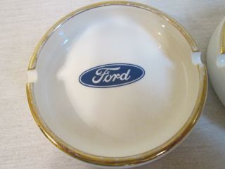 Vintage Ford Motor Company Advertising Ashtrays 3