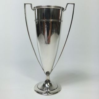Rare Tiffany & Co Sterling Silver Trophy Vintage Loving Cup Vase Urn 8.  25 " H 403