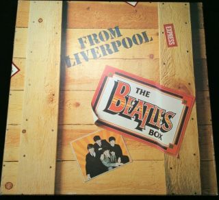 The Beatles Box - From Liverpool 8 Lp Box Set 1980
