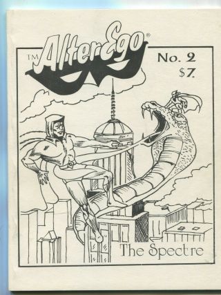 Alter Ego Fanzine 2 1988 Reprint - Bestest League Of America,  Great Letters F,