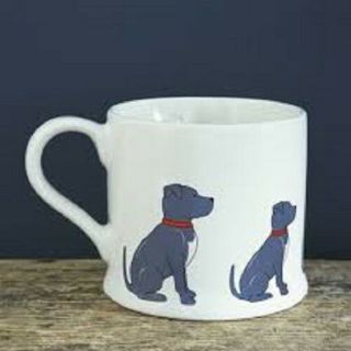 Sweet William Staffie Dog Mug | Great Gift For Bull Terrier Lovers | P&p